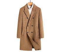 Giacca Doppiopetto Extra Lunga Outwear Applicabile Per Vacanze, Giornaliero