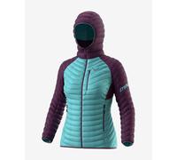 Giacca Dynafit Radical Down Hooded celeste lilla donna - XS