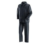 Giacca E Pantalone Impermeabili. Cuciti E Nastrati, Saldati Su Tutte Le Cuciture Interne, Nylon Spalmato In Pvc. Giacca Con Cappuccio. Con Sacca.