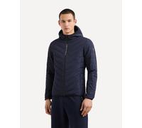 Giacca EA7 Emporio Armani Train Premium Shield Down Hood Light nera - XXL