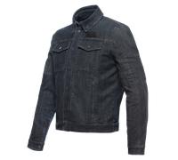 Dainese - Denim Tex Jacket, Giacca Jeans da Moto, Tessuto in Denim, Protezioni Morbide su Spalle e Gomiti, Giacca Moto da Uomo, Blu, 58