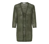 Giacca elegante dolcevita JDY a maniche 3/4 con spacchi laterali.