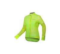 Giacca sottile impermeabile Endura FS260 Pro Adrenaline Race Cape II verde giallo donna - XS
