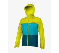 Giacca Endura Singletrack II verde lime blu - S
