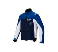 Alpinestars Lite-Dura Softshell Giacca da motocross, bianco-blu, taglia S per maschi