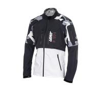Leatt 4.5 HydraDri Giacca da motocross impermeabile, nero/grigio, Taglia M