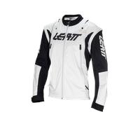 Leatt 4.5 Lite, giacca tessile impermeabile XXL male Nero/Grigio/Rosso