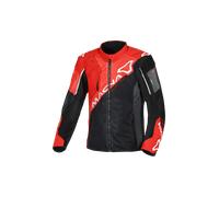 Giacca moto estiva Macna Sigil Nero Rosso Grigio L
