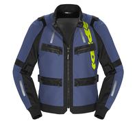 Spidi Enduro Pro Giacca in tessuto da moto, nero-blu, taglia L