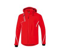 Erima Giacca Tecnica Softshell Giacca, Unisex - Adulto, Rosso/Bianco, XXXL