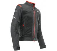 Giacca moto estiva Acerbis RAMSEY MY VENTED 2.0 CE Nero Rosso XL
