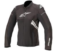 Giacca moto donna estiva Alpinestars STELLA T-GP PLUS R V3 AIR Nero Bianco L