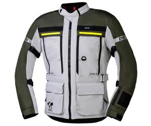 giacca estiva ixs montevideo air 3.0 - grigio / verde L