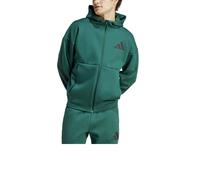Giacca Felpa Cappuccio UOMO Adidas Verde Bottiglia Z.N.E. FZ Hoodie Cotone