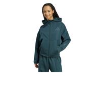 Giacca Felpa Sportiva DONNA Adidas Verde Z.N.E. Full-Zip Hoodie W
