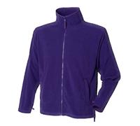 Giacca Full Zip Micro Fleece Henbury Nera Grigia Viola O Blu