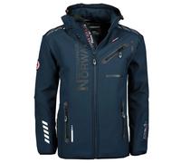 Giacca Geographical Norway Royaute Giubbotto Invernale Uomo 100% Poliestere Blu