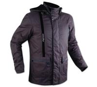 Apro Giacca Moto 100% Impermeabile Protezioni CE Fodera Removibile Nero