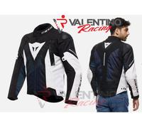 Giacca Moto D-DRY® Uomo Dainese SUPER SPRINT Impermeabile Black/Blue/White Taglia:52
