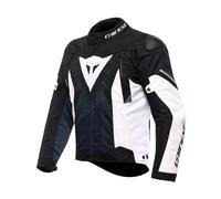 Giacca Giubbotto Moto Uomo Dainese SUPER SPRINT D-DRY Impermeabile BLACK/BLUE