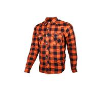 GMS-Moto Jaguar, camicia XXL male Nero/Arancione