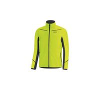 Gore wear r3 partial running jacket giallo fluo