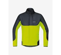Giacca GOREWEAR C5 Thermo Trail GORE WINDSTOPPER nero giallo neon - S
