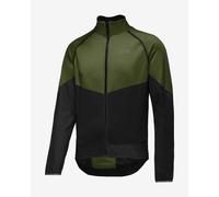 Giacca GOREWEAR Phantom GORE-TEX INFINIUM™ maniche rimovibili verde oliva scuro nero - XL