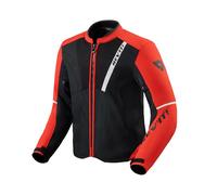 Revit GT-R 4 Air Giacca tessile da motocicletta, rosso/nero, Taglia 2XL