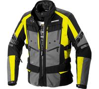 Spidi 4 Season Evo H2Out Giacca tessile moto, nero-giallo, taglia M