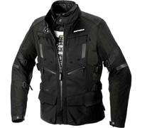 Spidi 4 Season Evo H2Out Giacca tessile moto, nero-verde, taglia L per maschi