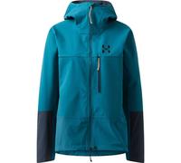 Giacca HAGLOFS ROC Sight Softshell II Donna (Deep Teal/Tarn Blue) L