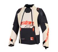 Giacca HALO PRO DRYSTAR XF Sabbia Rosso Fluo ALPINESTARS - UE: 2XL