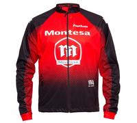 giacca hebo wind pro montesa classic rosso S