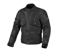 Macna Higera Solid impermeabile Moto Tessile Giacca, nero, taglia M per maschi