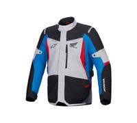 Alpinestars Honda ST-1 impermeabile Giacca tessile moto, nero-grigio-blu, taglia XL per maschi