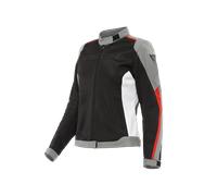 DAINESE DAINESE - Giacca Hydraflux 2 Air D-Dry Lady Nero / Charcoal-Gray / Lava-Rosso 46