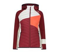 Giacca ibrida con cappuccio donna stretchy CMP Rosso 2XS