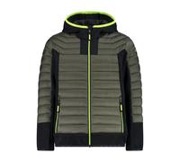 CMP Campagnolo Giacca ibrida da bambino con cappuccio fisso Olive 104