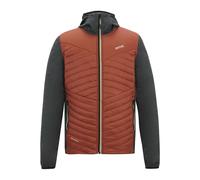 Regatta - Andreson - Giacca ibrida trapuntata color mattone e tempesta mélange-Rosso M