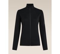 Icebreaker W Merino 300 RealFleece™ Descender - felpa in pile - donna XS Black woman Lana Merino,Tencel/Lyocell