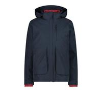 Giacca imbottita con zip e cappuccio removibile donna CMP Bleu M