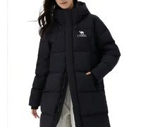 Giacca imbottita da donna, di media lunghezza, adatta per autunno/inverno, calda e confortevole, con 90% di imbottitura in piuma, ad alto potere termico, giacca trapuntata L,M,S,XL,XS,XXL,XXXLLettereT