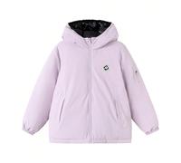 Giacca imbottita reversibile per ragazze pre-adolescenti BalaOne, calda e protettiva, Inverno 2025 7Y,8Y,10Y,5Y,14Y,12Y,13Y,16Y,15YGeometrico,LetterePoliestere