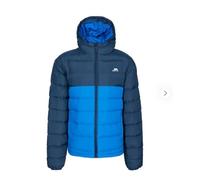 Giacca Imbottita Trespass Oskar Blu Navy Taglia S