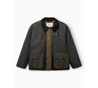 Giacca impermeabile a quadri forét Bivouac Oilskin per uomo