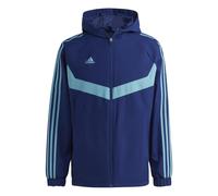 Giacca impermeabile Adidas Tiro Warm Bleu S