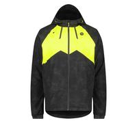 Agu Winter Rain Commuter Jacket Giallo,Nero L Uomo Hi-Vis Black / Neon Yellow