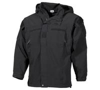 GIACCA IMPERMEABILE ANTIVENTO E TRASPIRANTE SOFTSHELL BY MFH NERA