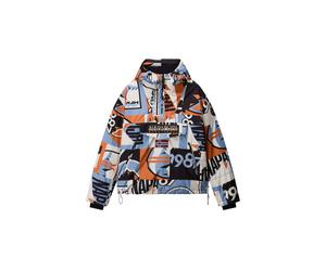 Giacca impermeabile AOP Napapijri Rainforest Multicolore M